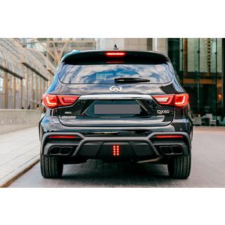 LRT-Design virsbūves aerodinamikas komplekts Infiniti QX60 2016–2021 foto 3