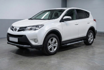 Toyota Rav 4 2013–2018 Sānu sliekšņi Sunrise (2 gab., alumīnijs) foto 1