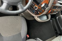DAF XF105 2005–2013 Tekstila paklājiņi Deluxe (Melni) foto 4