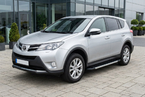 Toyota Rav 4 2013–2018 Sānu pakāpieni RedLine V1 (2 gab., alumīnijs) foto 1