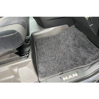 Tekstila paklājiņi Deluxe (Melni) foto 2