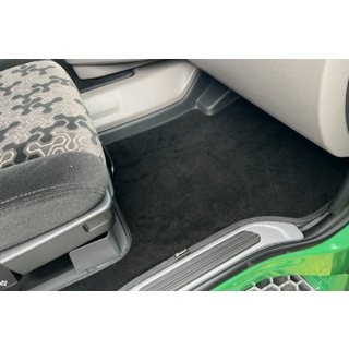Premium tekstila paklājiņi (Melni) foto 2