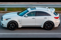 Infiniti QX70 2013–2019 LRT-Design virsbūves aerodinamikas komplekts foto 3