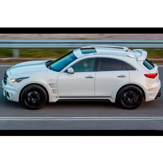 LRT-Design virsbūves aerodinamikas komplekts Infiniti QX70 2013–2019 foto 3