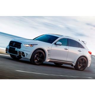 LRT-Design virsbūves aerodinamikas komplekts Infiniti QX70 2013–2019 foto 4