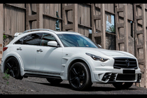 Infiniti FX 2008–2012 LRT-Design virsbūves aerodinamikas komplekts foto 3
