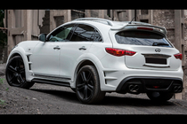 Infiniti FX 2008–2012 LRT-Design virsbūves aerodinamikas komplekts foto 4