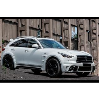 LRT-Design virsbūves aerodinamikas komplekts Infiniti FX 2008–2012 foto 3