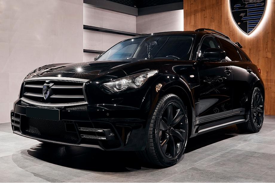 Infiniti FX 2008–2012 LRT-Design virsbūves aerodinamikas komplekts Image