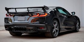 Chevrolet Corvette C8 2019– LRT-Design Carbon virsbūves komplekts foto 2