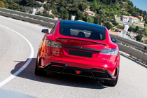 Tesla Model S 2012– LRT-Design Carbon virsbūves komplekts foto 4