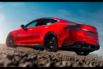 Tesla Model S 2012– LRT-Design Carbon virsbūves komplekts foto 3