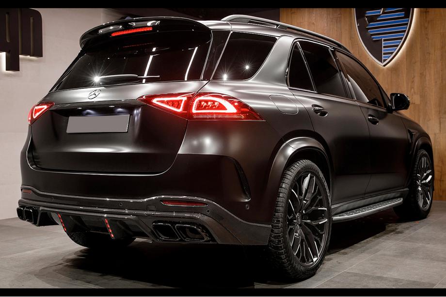 Mercedes GLE W167 2018– LRT Carbon virsbūves bodykit komplekts (GLE63 2018-2026) Foto 2