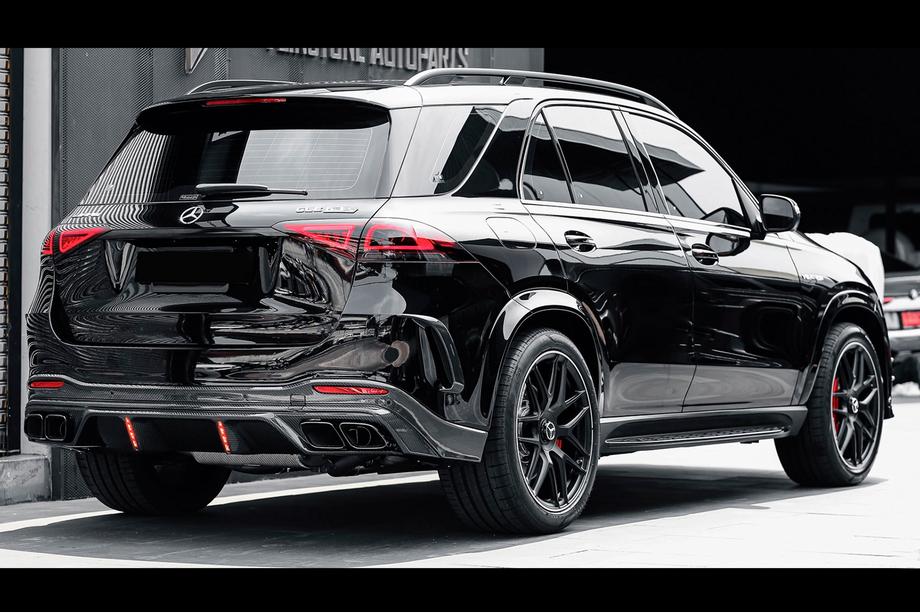 Mercedes GLE W167 2018– LRT Carbon virsbūves bodykit komplekts (GLE63 2018-2026) Foto 6