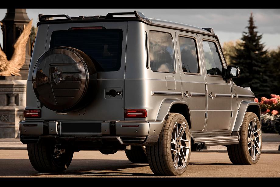 Mercedes G-Class W463 2018–2024 LRT Carbon virsbūves komplekts (G63 AMG) Foto 2