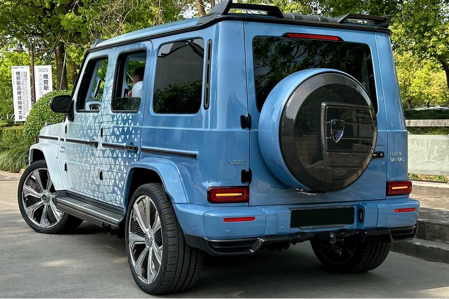 Mercedes G-Class W463 2018–2024 LRT Carbon virsbūves komplekts (G63 AMG) Foto 8