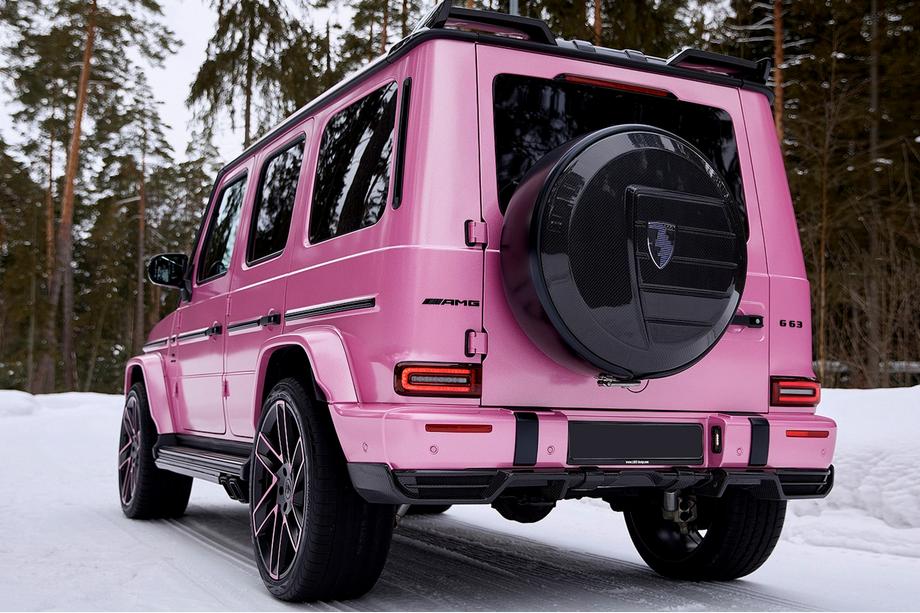 Mercedes G-Class W463 2018–2024 LRT Carbon virsbūves komplekts (G63 AMG) Foto 6