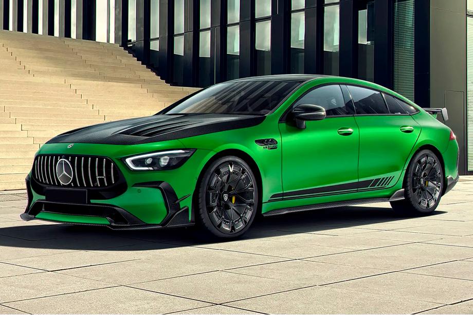 Mercedes AMG GT 4 X290 2018– LRT Carbon virsbūves komplekts (GT63 2024+) Image