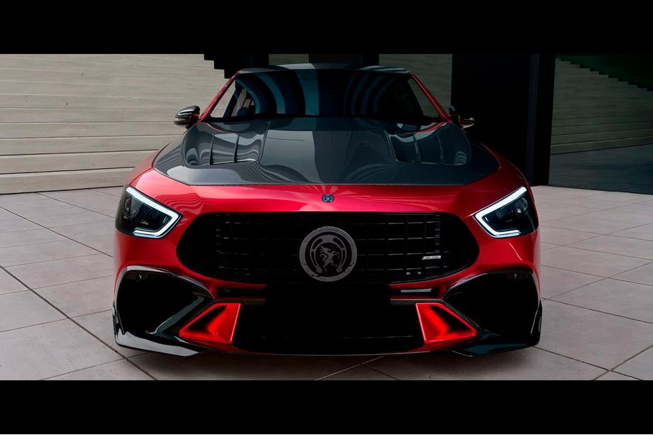 Mercedes AMG GT 4 X290 2018– LRT Carbon virsbūves komplekts (GT63 2018-2022) Foto 9