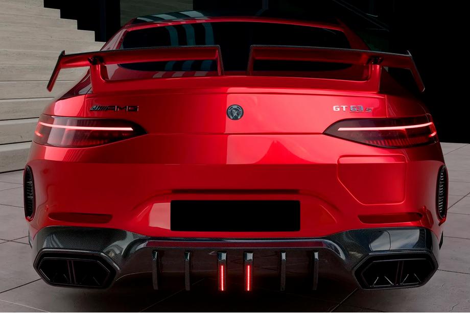 Mercedes AMG GT 4 X290 2018– LRT Carbon virsbūves komplekts (GT63 2018-2022) Foto 10