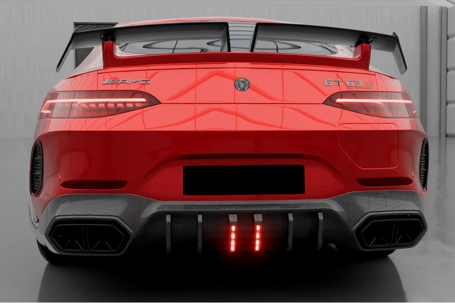 Mercedes AMG GT 4 X290 2018– LRT Carbon virsbūves komplekts (GT63 2018-2022) Foto 14