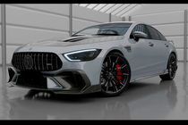 Mercedes AMG GT 4 X290 2018– LRT Carbon virsbūves komplekts (GT53 2024+) foto 1