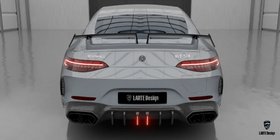 Mercedes AMG GT 4 X290 2018– LRT Carbon virsbūves komplekts (GT53 2024+) foto 12