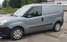 Fiat Doblo II 2010–2022 Sānu caurules Black (2 gab., nerūsējošais tērauds) foto 3