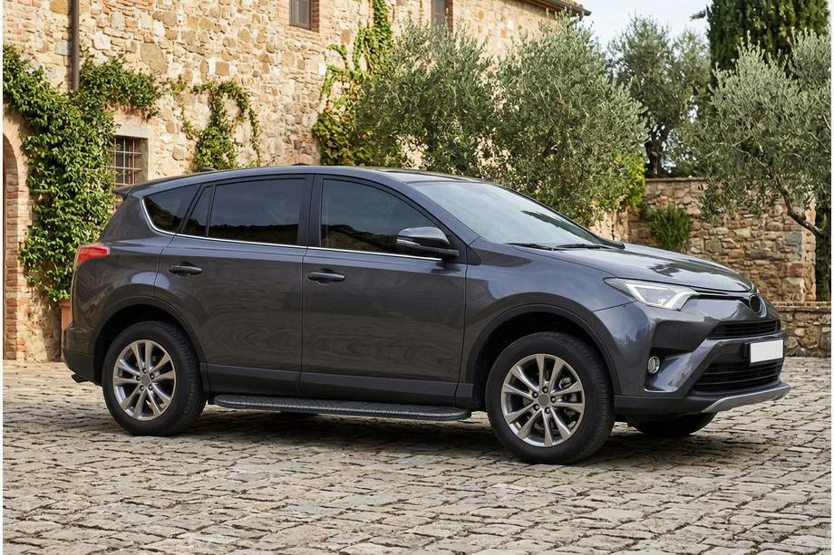 Toyota Rav 4 2013–2018 Sānu pakāpieni Bosphorus Black (2 gab., alumīnijs) Image