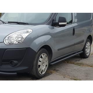 Sānu caurules Black (2 gab., nerūsējošais tērauds) foto 1