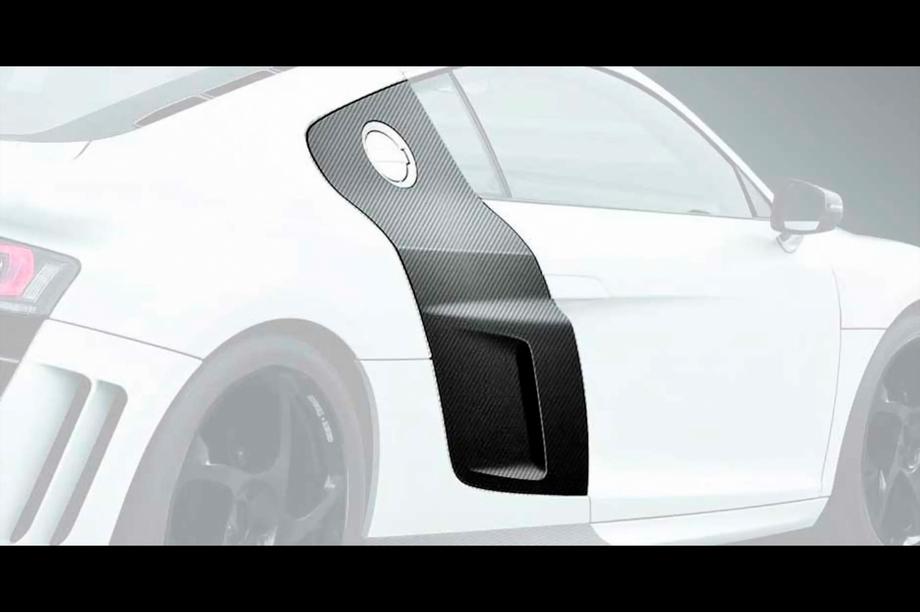Audi R8 2006–2015 Virsbūves bodykit komplekts MNSR Carbon (Spyder) Foto 11