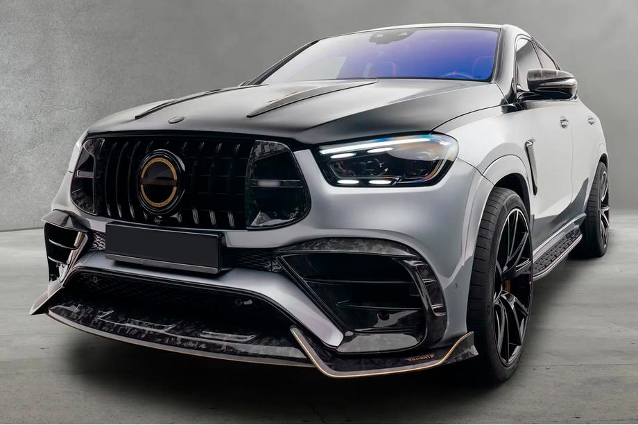 Mercedes GLE Coupé C167 2019– MNSR Carbon virsbūves bodykit komplekts (GLE63 2023+, kaltā oglekļa šķiedra) Image