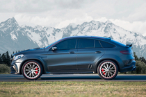 Mercedes GLE kupeja C292 2015–2019 MNSR Carbon V1 virsbūves body kit komplekts (GLE63) foto 2