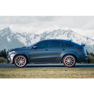 MNSR Carbon V1 virsbūves body kit komplekts (GLE63) foto 2
