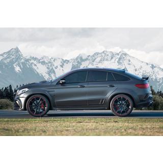 MNSR Carbon V1 virsbūves body kit komplekts (GLE63) foto 4
