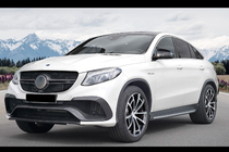 Mercedes GLE kupeja C292 2015–2019 MNSR Carbon V2 virsbūves komplekts (GLE63) foto 1