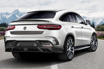 Mercedes GLE kupeja C292 2015–2019 MNSR Carbon V2 virsbūves komplekts (GLE63) foto 2