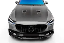 Mercedes S-class W223 2020– MNSR Carbon virsbūves aerodinamikas komplekts (S63) foto 6