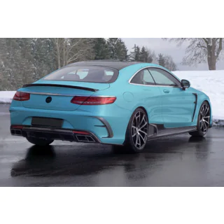 MNSR Carbon virsbūves bodykit komplekts (S63 Coupe 2017-2020) foto 2