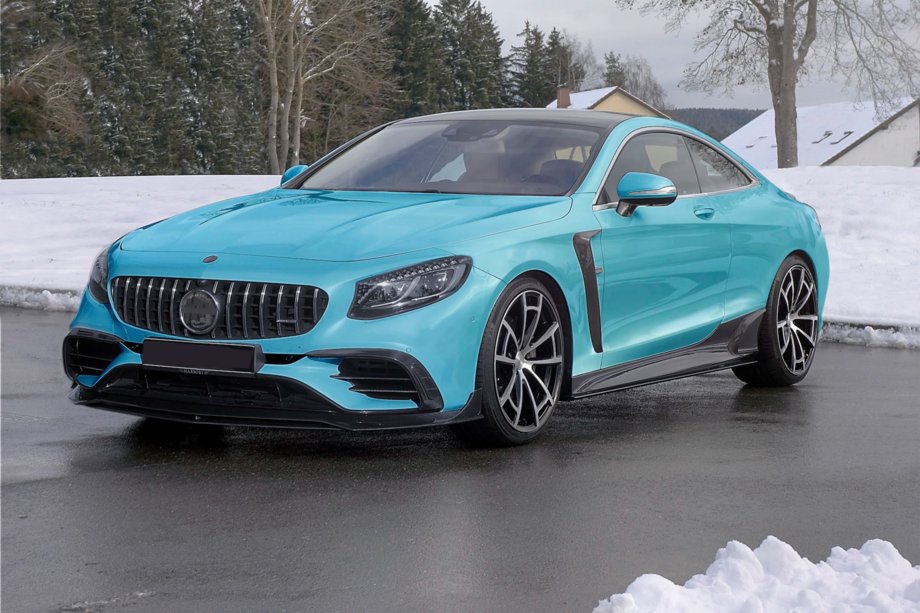 Mercedes S-class C217 Coupe 2014–2020 MNSR Carbon virsbūves bodykit komplekts (S63 Coupe 2017-2020) Image