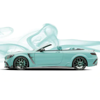 MNSR Carbon virsbūves komplekts (S63 Cabrio 2017–2020, kalts oglekļa šķiedras) foto 3