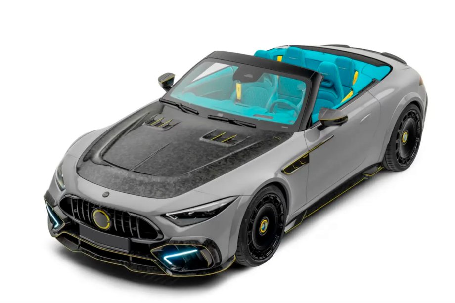 Mercedes SL R232 2021– MNSR Carbon virsbūves komplekts (SL63, forged carbon) Foto 1