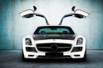 Mercedes SLS C197 2010–2014 Virsbūves komplekts MNSR Carbon foto 8