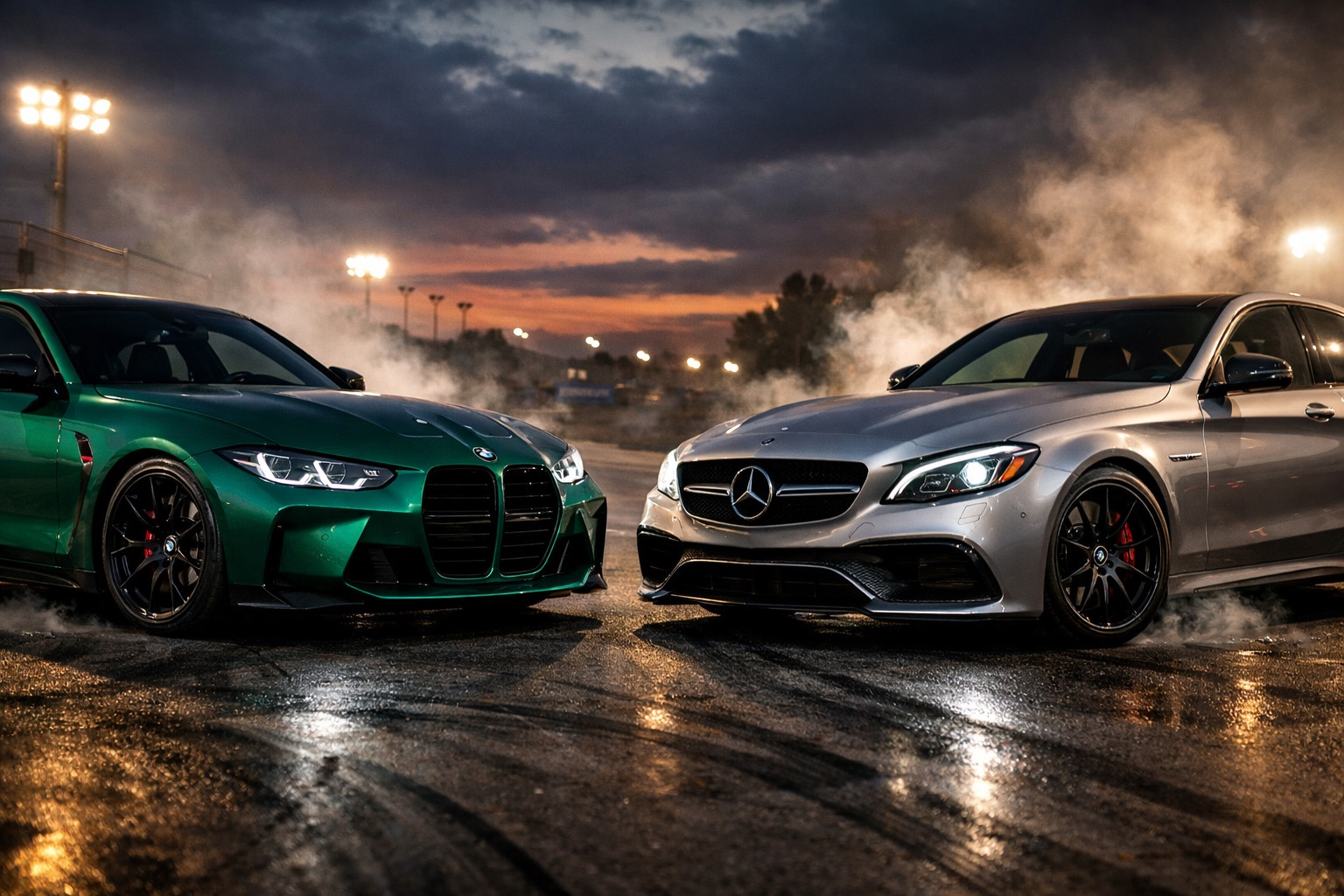 Salīdzinājums: BMW M3 vs Mercedes C63