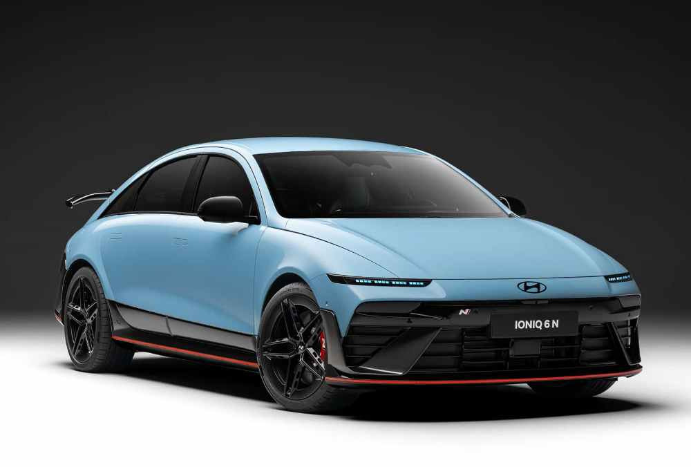 Hyundai IONIQ 6 N 2025: Zīmola ātrākais elektriskais sedans