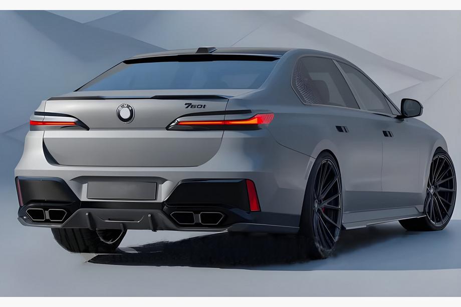 BMW 7. sērija G70/G71 2022– Aizmugurējā stikla spoileris (vizieris) Image