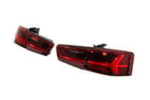 Audi A6 C7 2011–2017 High-Profile aizmugurējie LED lukturi (2014-2017, 2 gab.) foto 4