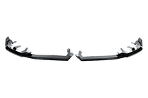 BMW 5/i5 sērija G60/G60E/G61 2023– Priekšējā bampera lūpas spoileris Lip Gloss Black (M-Sport) foto 3