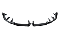 BMW 5/i5 sērija G60/G60E/G61 2023– Priekšējā bampera lūpas spoileris Lip Gloss Black (M-Sport) foto 4