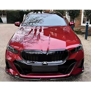 Priekšējā bampera lūpas spoileris Lip Gloss Black (M-Sport) BMW 5/i5 sērija G60/G60E/G61 2023– foto 2